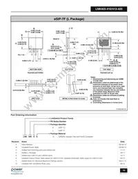 LNK410LG Datasheet Page 19