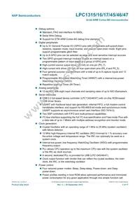 LPC1346FHN33 Datasheet Page 2