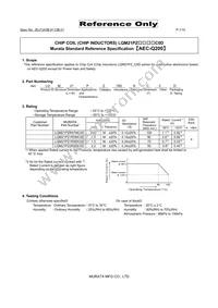 LQM21PZ2R2MC0D Datasheet Cover