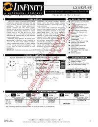 LX1554MY Datasheet Cover