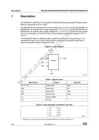 M24256-BFCS6TP/K Datasheet Page 6