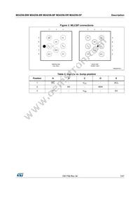 M24256-BFCS6TP/K Datasheet Page 7