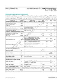 MAX1301BEUP+T Datasheet Page 4