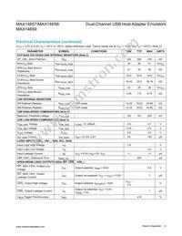 MAX14659ETE+T Datasheet Page 4