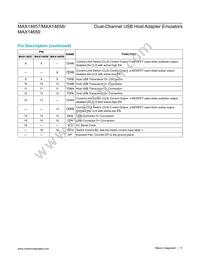 MAX14659ETE+T Datasheet Page 11