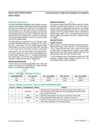 MAX14659ETE+T Datasheet Page 13