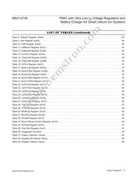 MAX14745LEWX+T Datasheet Page 4