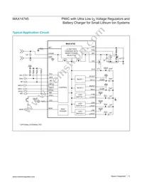 MAX14745LEWX+T Datasheet Page 5