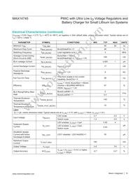 MAX14745LEWX+T Datasheet Page 10