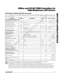 MAX16801BEUA+T Datasheet Page 3