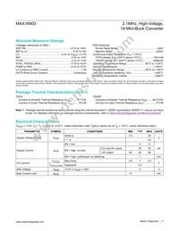 MAX16903SATB33+T Datasheet Page 3