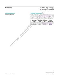 MAX16903SATB33+T Datasheet Page 14