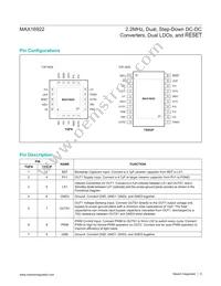 MAX16922ATPN/V+T Datasheet Page 9