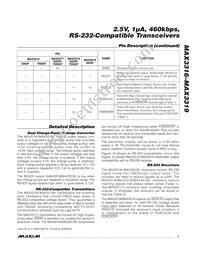 MAX3317CUP+T Datasheet Page 7