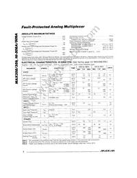 MAX359EWE+T Datasheet Page 2