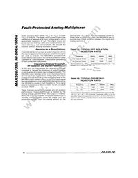 MAX359EWE+T Datasheet Page 10