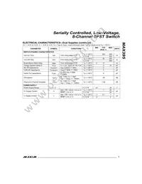 MAX395EAG+T Datasheet Page 3