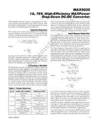 MAX5035EASA/V+T Datasheet Page 11