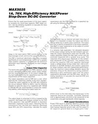 MAX5035EASA/V+T Datasheet Page 12