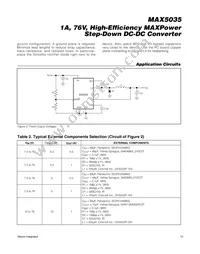 MAX5035EASA/V+T Datasheet Page 13