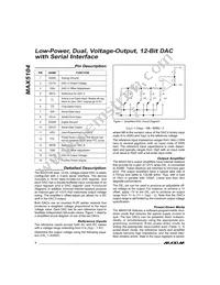 MAX5104CEE+TG002 Datasheet Page 6