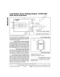 MAX5104CEE+TG002 Datasheet Page 12