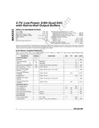 MAX533ACEE-T Datasheet Page 2