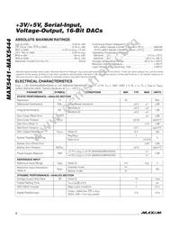 MAX5441ACUA+T Datasheet Page 2