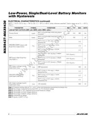 MAX6428EIUR+ Datasheet Page 4