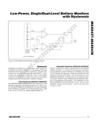 MAX6428EIUR+ Datasheet Page 9