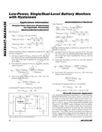 MAX6428EIUR+ Datasheet Page 12