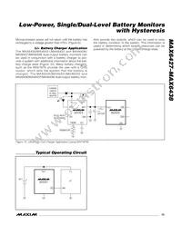 MAX6428EIUR+ Datasheet Page 13