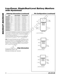 MAX6428EIUR+ Datasheet Page 14