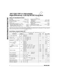 MAX765CSA Datasheet Page 2