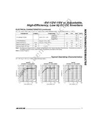 MAX765CSA Datasheet Page 3