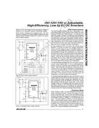 MAX765CSA Datasheet Page 9