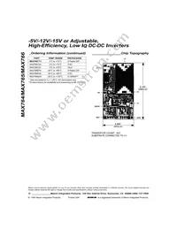 MAX765CSA Datasheet Page 12