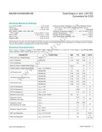 MAX8614ETD+T Datasheet Page 2