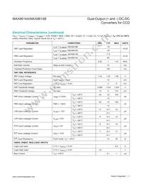 MAX8614ETD+T Datasheet Page 3