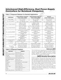 MAX8717ETI+TGC1 Datasheet Page 14