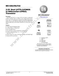 MC100LVELT22MNRG Datasheet Cover