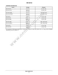 MC10H161PG Datasheet Page 4