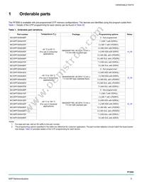 MC33PF3000A6ES Datasheet Page 3