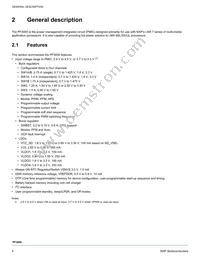 MC33PF3000A6ES Datasheet Page 4