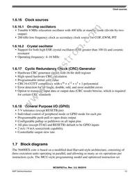 MC56F82728VLH Datasheet Page 13