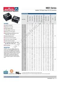 MEE1S1515DC Datasheet Cover