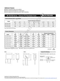 MF-RX012/250-05 Datasheet Page 2