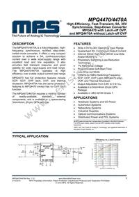 MPQ4470GL-AEC1-P Datasheet Cover