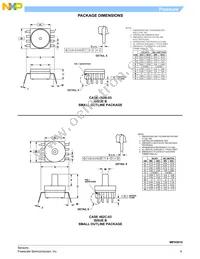 MPX5010DP1 Datasheet Page 9