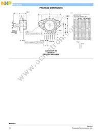 MPX5010DP1 Datasheet Page 10